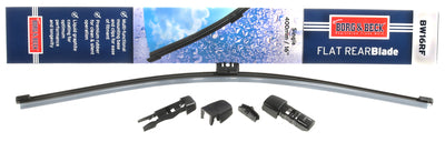 Borg & Beck - WIPER BLADE REAR FLAT - BW16RF - Fits: "Rear Flat Wiper Blade 16"""