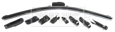 Borg & Beck - WIPER BLADE FLAT - BW19F - Fits: "Flat Wiper Blade 19"""