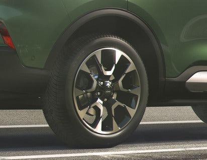 Genuine Alloy Wheel 19" 5 x 2-spoke design, Machined Absolute Black - 2718989