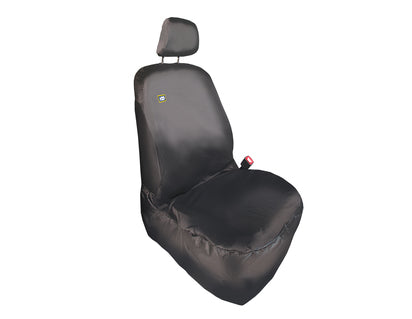 Genuine HDD* Seat Cover driver seat, black - FRDBLK571