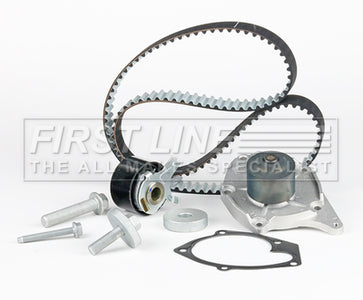 First Line - T/BELT W/PUMP KIT - FTW1004 - Fits: Clio III 05-14, Laguna III 07-