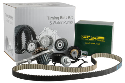First Line - T/BELT W/PUMP KIT - FTW1085 - Fits: Citroen Berlingo 2008-