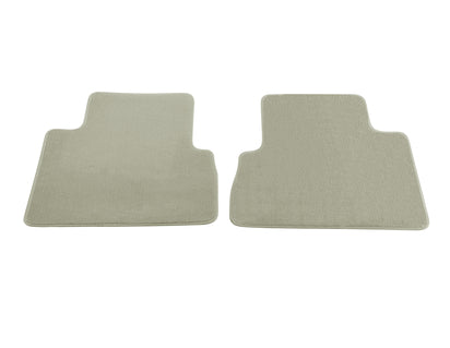 Genuine Velour Floor Mats rear, grey, with grey nubuk surround, for second seat row - 2019308