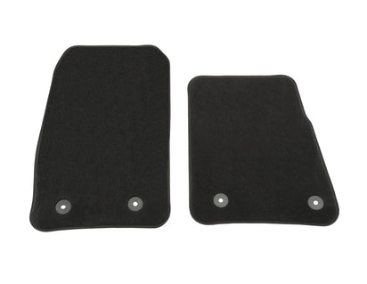 Genuine Carpet Floor Mats front, black - 2461223
