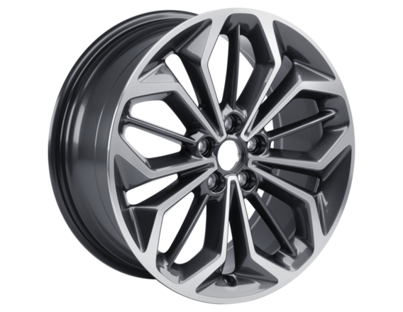 Genuine Alloy Wheel 18" 5 x 2-spoke design, Pearl Grey Machined - 2540808