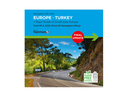 Genuine TomTom* Map Update for Ford MCA satellite navigation system - 2608628