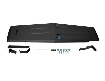 Genuine RIVAL* Body Undershield kit for fuel tank, steel - 2773377