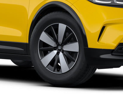 Genuine Alloy Wheel 19" front, 5-spoke design, Absolute Black and Bright Machined - 2703201