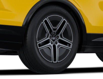 Genuine Alloy Wheel 20" rear, 5 x 2-spoke design, Absolute Black and Bright Machined - 2689778