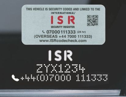 Genuine Retainagroup* Marking Pack for vehicles - FOR016