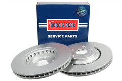 Borg & Beck - BRAKE DISC PAIR - BBD5229 - Fits: Lexus RX450h 3.5 V6 07/09-