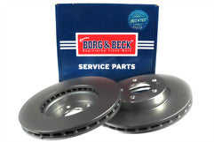 Borg & Beck - BRAKE DISC PAIR - BBD4488 - Fits: Mercedes Viano /Vito 09/03-