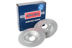 Borg & Beck - BRAKE DISC PAIR - BBD4664 - Fits: Toyota Auris 02/07 -