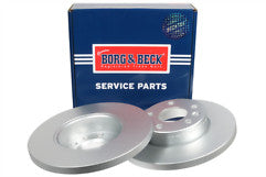 Borg & Beck - BRAKE DISC PAIR - BBD4115 - Fits: VW Trans. 1.9TD,2.0,2.4D 95-98