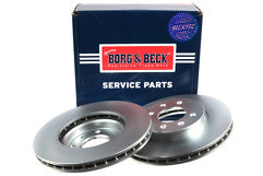 Borg & Beck - BRAKE DISC PAIR - BBD5549 - Fits: i20 11/14-