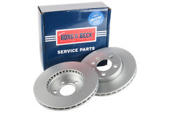Borg & Beck - BRAKE DISC PAIR - BBD5524 - Fits: Arona, Polo (1ZG) 07/17-