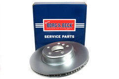 Borg & Beck - BRAKE DISC SINGLE - BBD7022S - Fits: 5 Series (G30,31,F90) X3,X4  09/16-