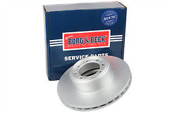 Borg & Beck - BRAKE DISC SINGLE - BBD5902S - Fits: Iveco Daily 06-
