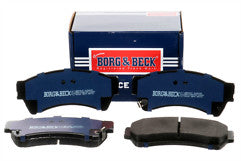 Borg & Beck - FRONT BRAKE PADS - BBP2027 - Fits: Mazda 6 11/07-