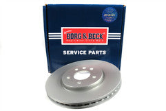 Borg & Beck - BRAKE DISC SINGLE - BBD6013S - Fits: Vauxhall Astra J 10/11-