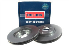 Borg & Beck - BRAKE DISC PAIR - BBD5302 - Fits: Mazda CX-5 11-,Mazda 6(GJ)13-