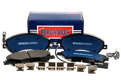 Borg & Beck - FRONT BRAKE PADS - BBP1965 - Fits: Ford Transit 06- FWD