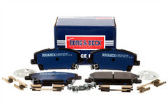 Borg & Beck - FRONT BRAKE PADS - BBP1986 - Fits: Honda Civic VIII 06-
