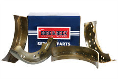Borg & Beck - BRAKE SHOES - BBS6191 - Fits: Ford P100,Transit 86-94