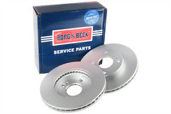 Borg & Beck - BRAKE DISC PAIR - BBD4638 - Fits: Ford Fiesta VI