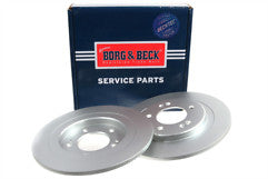 Borg & Beck - BRAKE DISC PAIR - BBD5327 - Fits: Hyundai i30 +elec.brake 11/11-