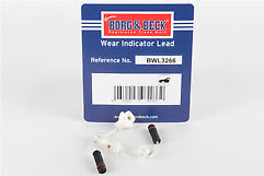 Borg & Beck - WEAR LEAD - BWL3266 - Fits: Mercedes 124 85-93