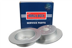 Borg & Beck - BRAKE DISC PAIR - BBD5345 - Fits: Subaru XV 08/11-