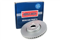 Borg & Beck - BRAKE DISC SINGLE - BBD5800S - Fits: Ford S-Max 2.5 st 06-