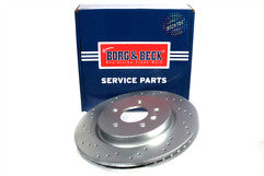 Borg & Beck - BRAKE DISC SINGLE - BBD6114S - Fits: GM Astra GTC VXR 04/12-