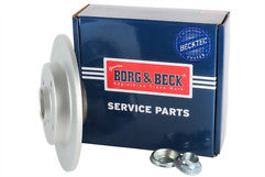 Borg & Beck - BRAKE DISC SINGLE - BBD5841S - Fits: Peugeot 308 07-