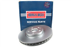Borg & Beck - BRAKE DISC SINGLE - BBD6081S - Fits: Mercedes Vito (W447) 10/14-