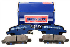 Borg & Beck - REAR BRAKE PADS - BBP2283 - Fits: Nissan Juke 1.6 DIG-T 06/10-