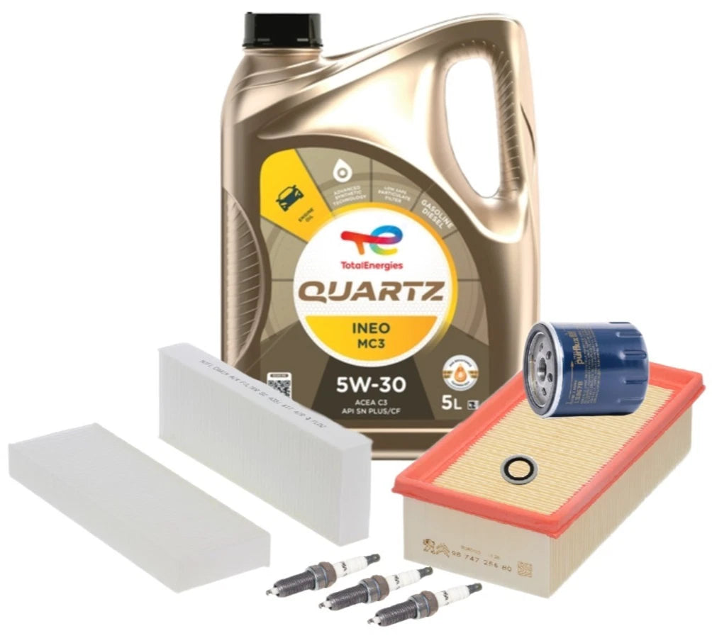 Genuine Peugeot 208 1.2 PureTech Petrol (75) 2019 Onwards Full Service Kit - 92500019