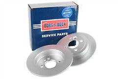 Borg & Beck - BRAKE DISC PAIR - BBD4627 - Fits: Mini Cooper S 06-