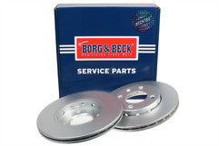 Borg & Beck - BRAKE DISC PAIR - BBD5109 - Fits: Seat.arosa I.VW.lupo,polo 94-