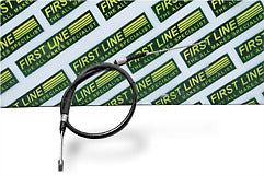 First Line - BRAKE CABLE - MID LH - FKB2324 - Fits: Vauxhall Corsa (drum) 2000-