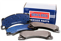 Borg & Beck - FRONT BRAKE PADS - BBP2101 - Fits: Porsche Cayenne(955) 09-