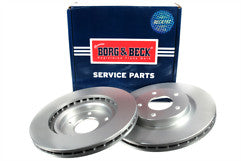 Borg & Beck - BRAKE DISC PAIR - BBD4821 - Fits: Dodge Caliber 06-