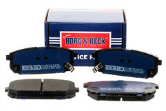 Borg & Beck - REAR BRAKE PADS - BBP1925 - Fits: Kia Sorento 2.4,2.5,3.5 02-