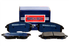 Borg & Beck - FRONT BRAKE PADS - BBP2206 - Fits: Fiat Sedici, Suzuki SX4 04/06-
