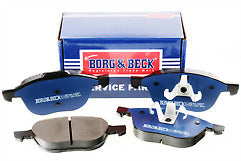 Borg & Beck - FRONT BRAKE PADS - BBP1864 - Fits: Ford Focus C max 03-