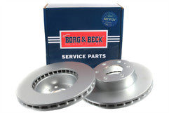 Borg & Beck - BRAKE DISC PAIR - BBD4709 - Fits: Iveco Daily 06-