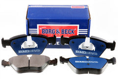 Borg & Beck - FRONT BRAKE PADS - BBP1843 - Fits: BMW X3 (E83) 04-11