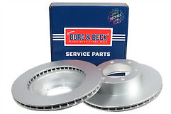 Borg & Beck - BRAKE DISC PAIR - BBD4217 - Fits: Toyota Landcruiser 1996-