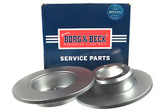 Borg & Beck - BRAKE DISC PAIR - BBD4876 - Fits: Land Rover 90/110 82-94